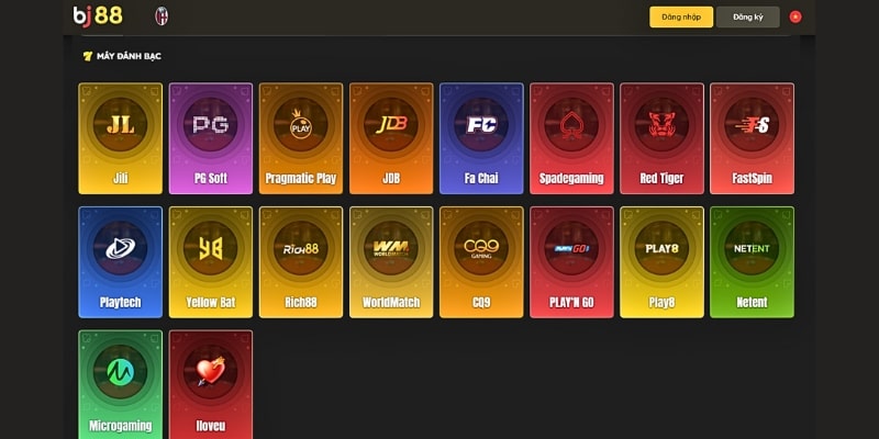 Thành viên được trải nghiệm nhiều sảnh chơi và game slot hấp dẫn