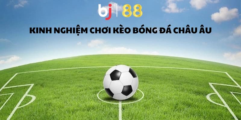 Kinh nghiệm cá cược bóng đá châu âu hiệu quả